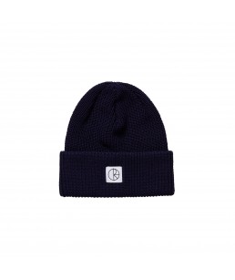 POLAR DOUBLE FOLD MERINO BEANIE RICH NAVY