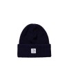 POLAR DOUBLE FOLD MERINO BEANIE RICH NAVY