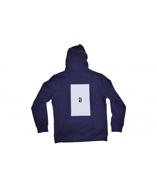 POETIC BOX HOODIE NAVY