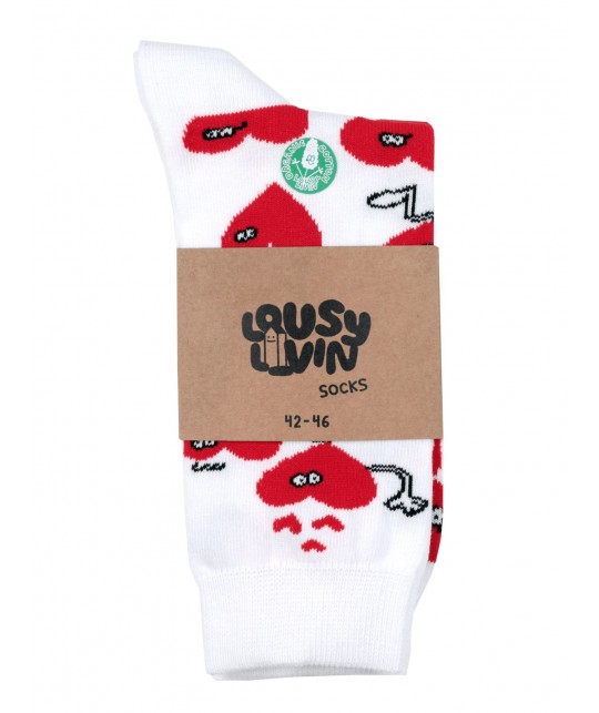 Lousy Livin Socks Valentines