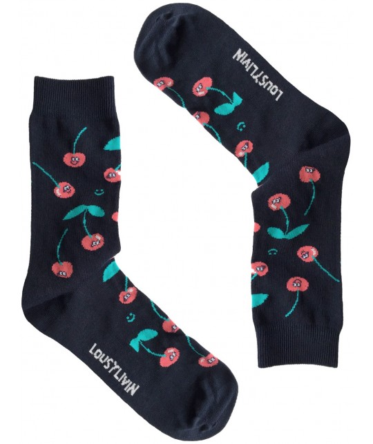 Lousy Livin Socks Bananas Ocean Depths