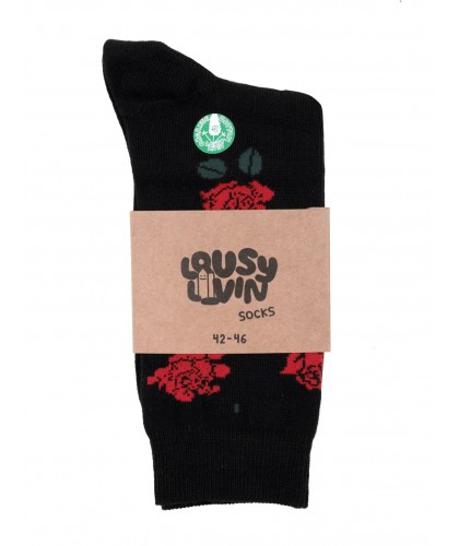 Lousy Livin Socks Bananas Ocean Depths