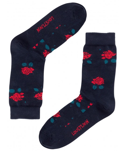 Lousy Livin Socks Bananas Ocean Depths