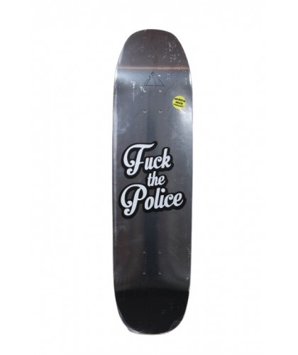 KALEIDOSCOPE SKATEBOARD CO. FUCK THE POLICE 8.5" FUN SHAPE