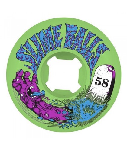 SANTA CRUZ SLIME BALLS GRAVE HAND SPEED BALLS 58MM