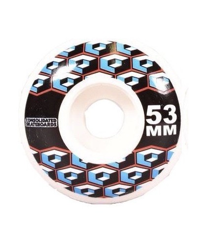CONSOLIDATED 'CUBE' WHEELS 53 mm
