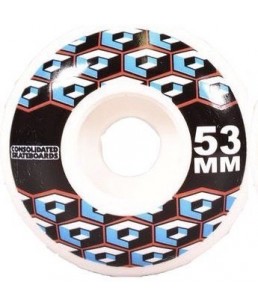 CONSOLIDATED 'CUBE' WHEELS 53 mm