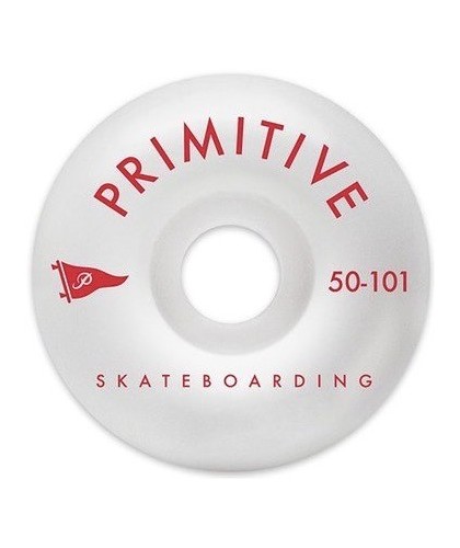 PRIMITIVE 'PENNANT ARCH' TEAM WHEEL - RED - 50mm