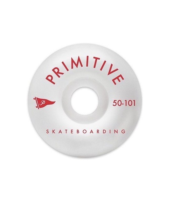 PRIMITIVE 'PENNANT ARCH' TEAM WHEEL - RED - 50mm
