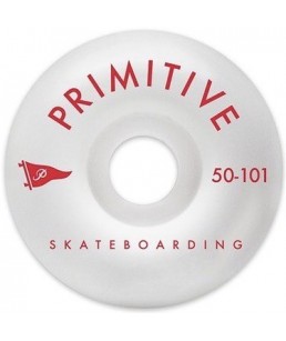 PRIMITIVE 'PENNANT ARCH' TEAM WHEEL - RED - 50mm
