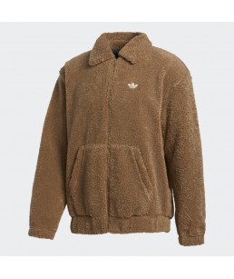 ADIDAS FLEECE TT JACKET CARDBOARD