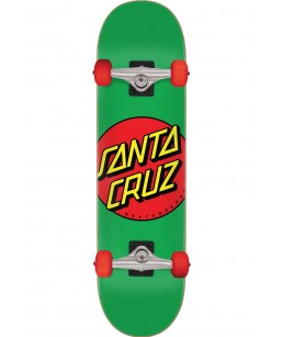 SANTA CRUZ COMPLETE CLASSIC DOT GREEN/RED 7.8"