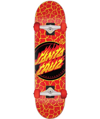 SANTA CRUZ COMPLETE FLAME DOT 8"