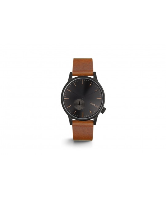 Komono Winston Subs Black Cognac